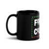 For The Culture Black Glossy Mug - Image 2