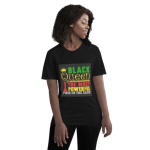 The Most Powerful Black Queen Short-Sleeve T-Shirt