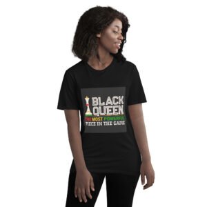 The Powerful Black Queen Short-Sleeve T-Shirt