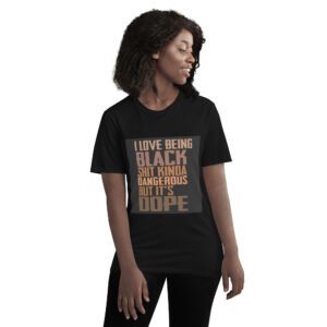 I Love Being Black Short-Sleeve T-Shirt