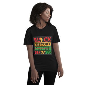 Black Month History 24/7/365 Short-Sleeve T-Shirt